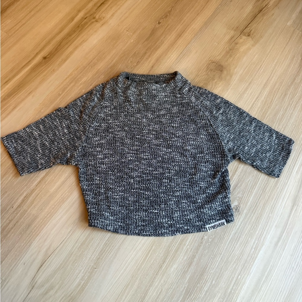 Gymshark Gray Knit Sweater